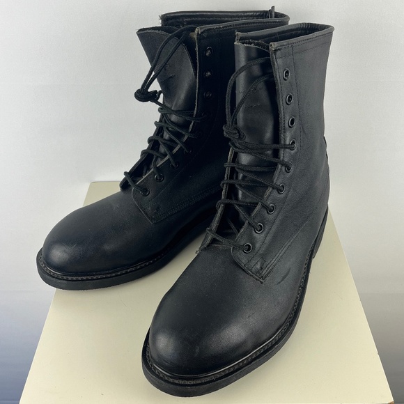 Vintage 90s | Wolverine Black Leather Boots main image 12